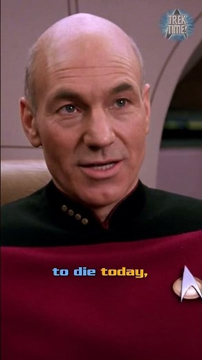 Picard confronts Tomolok from "The Defector" #startrek #tng #picard #television #scifi #shorts