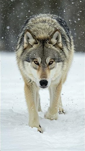 Wolves in Winter — How Packs Survive Snow Season 🐺❄️