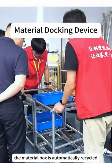 Enhancing Production with Material Docking Devices