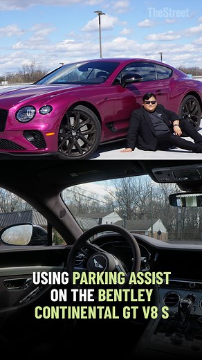 12K views · 58 reactions | Watch how Bentley’s parking assist works on its Continental GT V8 S model.  #Bentley #parkingassist #luxurycar | TheStreet | Facebook