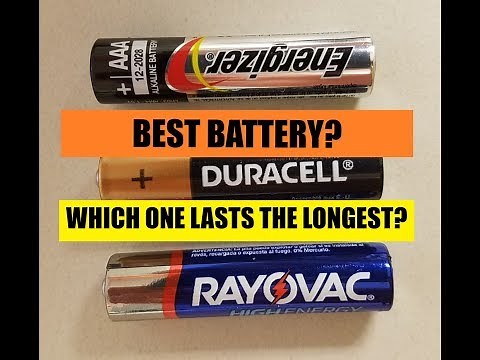 Best Battery That Lasts Longest: Rayovac vs Duracell vs Energizer Triple A (AAA)