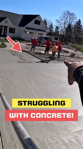 1.9M views · 21K reactions | Hurrying To Finish The Concrete Before It Dries! | Victory Outdoor Services | Facebook