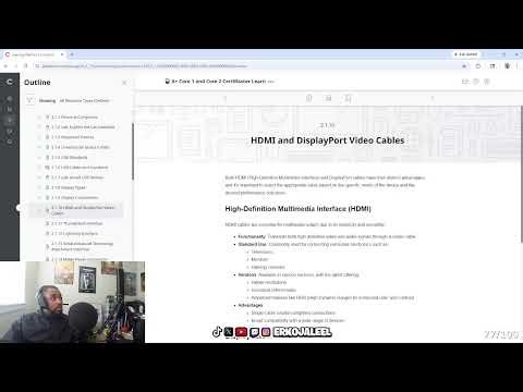 STUDYING FOR COMPTIA A+ CERTIFICATION