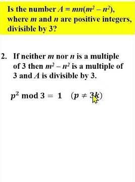 Want to know if mn(m² – n²) is divisible by 3? Check it out right now!