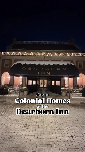 Detroit | Michigan | Creator on Instagram: "✨ Step back in time while enjoying every modern comfort at the historic Colonial Homes at The Dearborn Inn. 🏡✨ @dearborn_inn Available for rent, these beautifully preserved homes—including an Edgar Allan Poe–inspired house and others honoring notable historical figures—offer a rare chance to experience a little bit of history without sacrificing the amenities you love. As a guest, you’ll enjoy full access to The Dearborn Inn, Clara’s Table restaurant,
