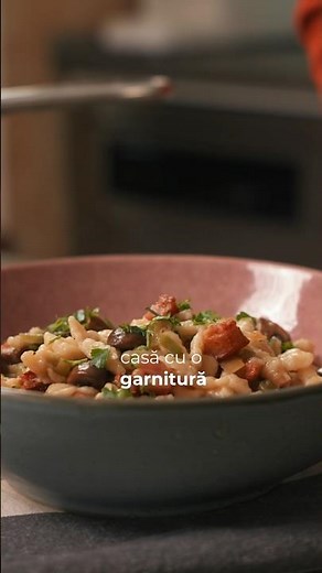 Homemade Spätzle with mushrooms and bacon - a quick, elegant and above all very tasty dish!