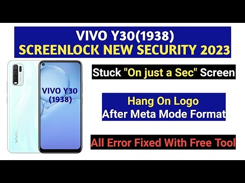 Vivo Y30 Unlock New Security 2023 | Y30 Pattern Unlock Free Tool | All Vivo Unlock New Security