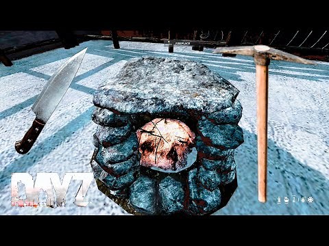DayZ How to Build Chimney with Mine Stone, Upgrade Fire Place