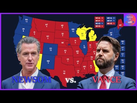 2028 Election Prediction: JD Vance vs. Gavin Newsom