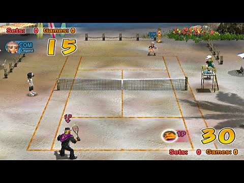 Everybody's Tennis PS2 Gameplay HD (PCSX2 v1.7.0)