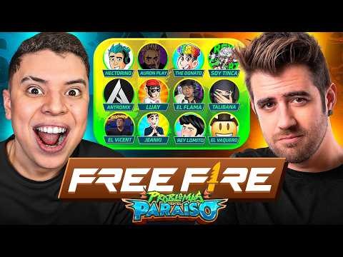 AURONPLAY TOURNAMENT IN FREE FIRE! 🔥 TROUBLE IN PARADISE 🔥 - AURONPLAY X FREE FIRE!!!