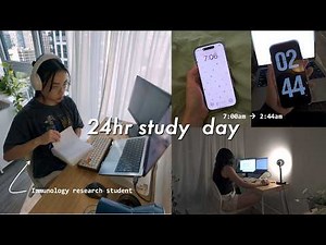 PRODUCTIVE Immunology Study Vlog 🍎💻 | How I write a 5000 word research paper