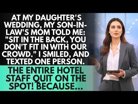 My Son-in-Law's Family Seated Me by the Kitchen at His Wedding. So I Made One Call.