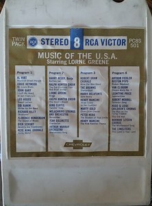 Various - Music Of The U.S.A. Starring Lorne Greene