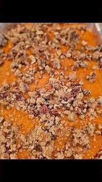 Holiday Classic Sweet Potato Casserole with Pecan Streusel Topping