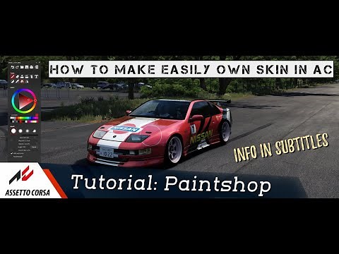 Assetto Corsa - Tutorial - Paintshop