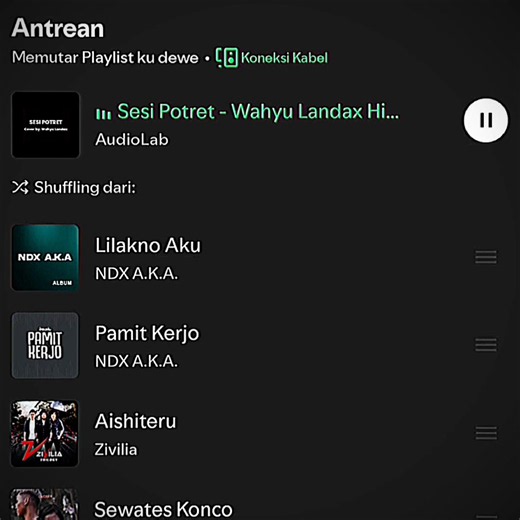 Sesi Potret NDX Aka - Lirik & Video Pendek (Sesi Potret Wahyu Landax)