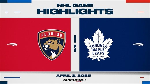NHL Highlights: Maple Leafs 3, Panthers 2