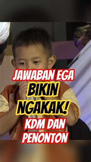 Momen Pecah! Bocah TK Ini Bikin Panggung Ngakak dari Awal Sampai Akhir #kangdedymulyadi