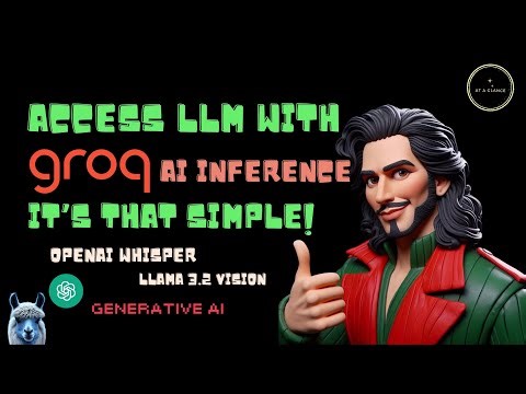 How to use LLM from Groq AI for FREE | MultiModal LLMs | OpenAI Whisper | LLaMa 3.2 Vision | Gen AI