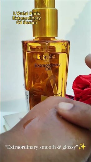 Best hair serum | Review | Loreal Paris extraordinary oil serum |
