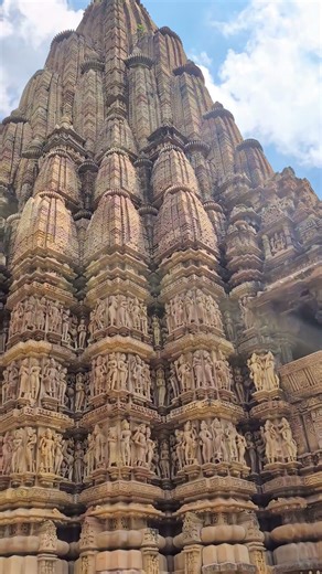 ✨ Khajuraho Temple – The Marvel of Ancient Indian Art 🇮🇳 | #Shorts