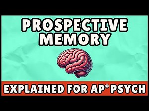 Prospective Memory (AP Psychology)
