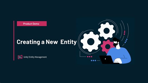 Creating a New Entity from Scratch