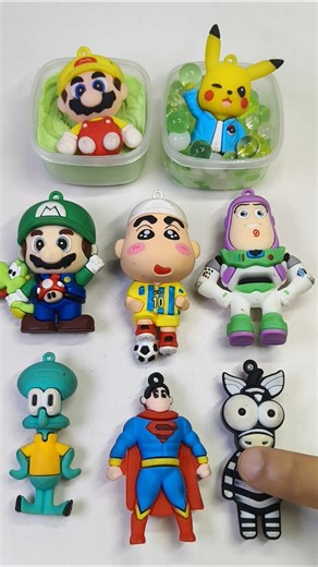 Satisfying Mini toy Keychain Collection