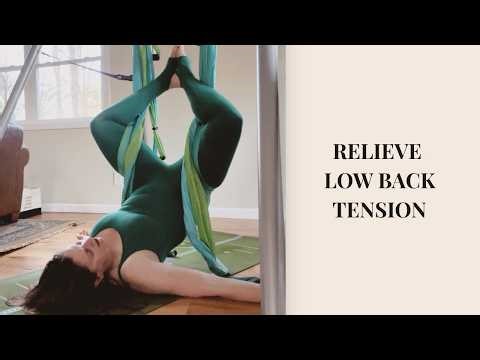 Restorative Yoga Trapeze Frog Pose | Spinal Decompression + Hip Opening