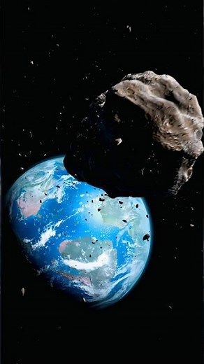 अगर वह Asteroid सिर्फ़ 1% और बड़ा होता, तो डायनासोर नहीं, पूरी धरती का अंत होता ? #facts #science