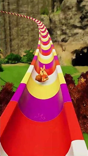 This Slide Drops Into a Volcano 🌋🔥 (Planet Coaster 2)