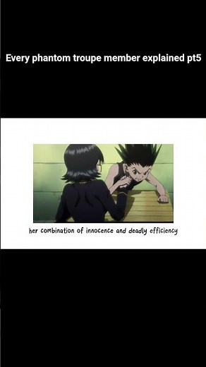 Every phantom troupe member explained pt5 #animelore #animeexplained #chrollo #hunterxhunter