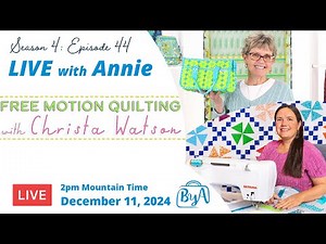 Machine Quilting Chat with Patterns by Annie