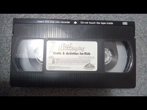 good housekeeping home video crafts & Activities for kids VHS 1986 (prove that's SP mode)