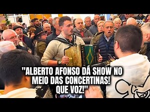 "Alberto Afonso DÁ SHOW no Meio das Concertinas! 🎤🎶 Que Voz!"