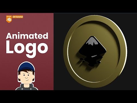 How to animate a logo in Blender [2.9] and Inkscape [1.0]