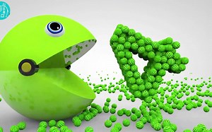 认识数字：五彩颜色西瓜组成数字12345，儿童早教启蒙益智动画