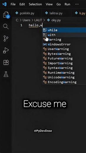 Python Developer 😁 | #python #coding #shorts