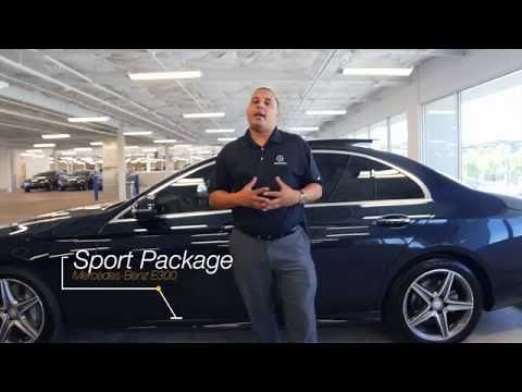 2017 Mercedes-Benz E-Class E 300 Sport features explained - Mercedes Benz of Scottsdale