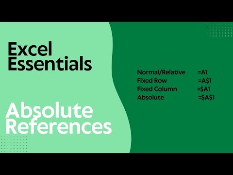 Absolute References - Excel Essentials S03E08