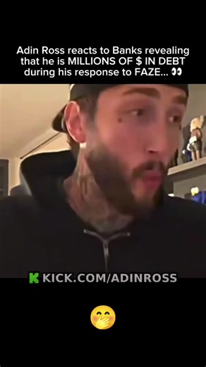 @realclipsx on Instagram: "Adin Ross recently reacted to the ongoing situation surrounding FaZe Clan, addressing the wave of members leaving the organization. During his comments, he claimed that many creators are departing FaZe primarily for financial reasons, suggesting that money and contract-related issues are a major factor behind the exits. According to Adin, changing priorities in the creator economy and better opportunities elsewhere are making it harder for FaZe to retain talent. His re