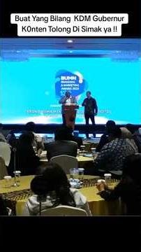 Buat Yang Bilang KDM Gubernur Konten Tolong Simak Ya #dedimulyadi #gubernurjawabarat #jawabarat