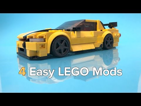 4 Easy Mods For Your LEGO Cars!