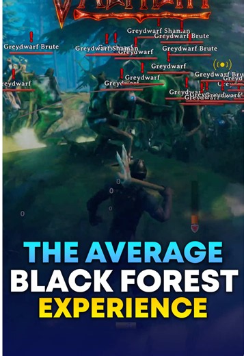 The average Black Forest experience in Valheim… #valheim #valheimgame | Valheim