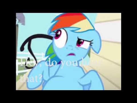 Rainbow Dash's stomach growl