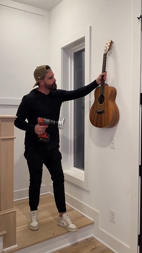 Husband invents new use for guitar! 😍 | Blake K
