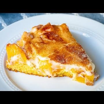 Peaches and Cream Cake