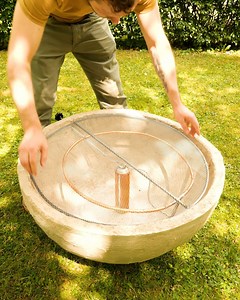 DIY Fire Pit with Copper Pipe | DeMilked