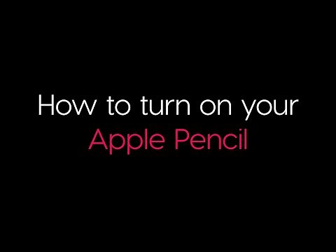 How to Turn on Your Apple Pencil